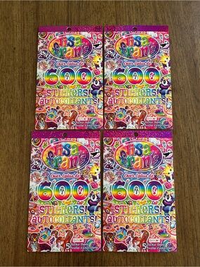 Lisa Frank Stickers - Bundle includes 4!
